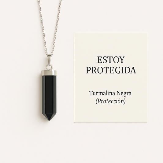 Colgante Turmalina Protección