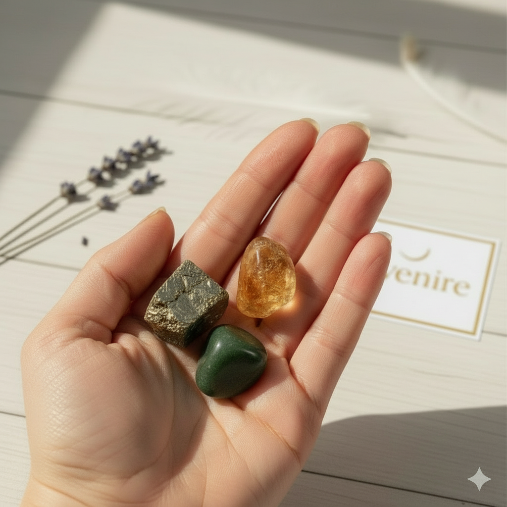 Pack Abundancia y Prosperidad | Piedras Rodadas para atraer dinero y riqueza