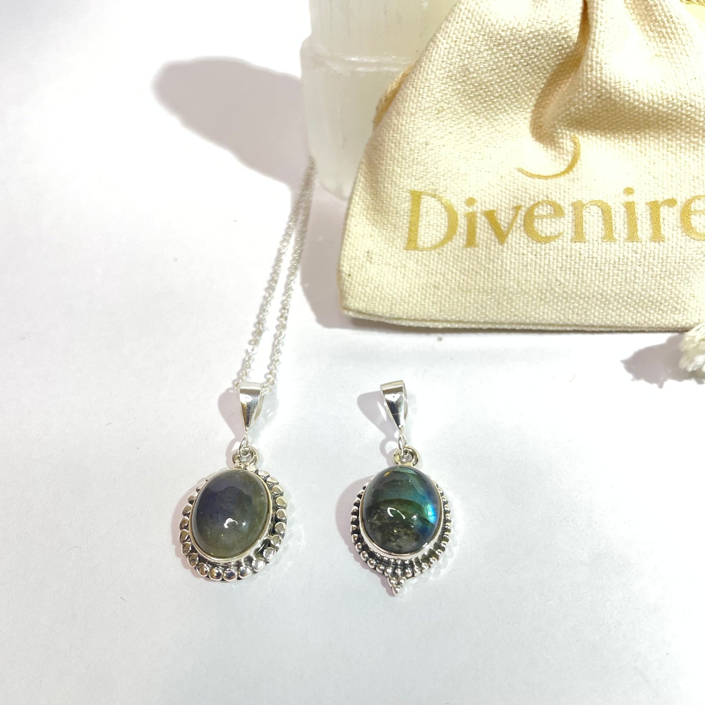 Colgante de Labradorita | Plata 925 | Estoy Creciendo – Divenire