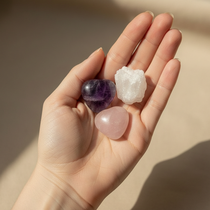 Pack Amor y Autoestima | Piedras Rodadas para atraer el amor y mejorar tu autoestima