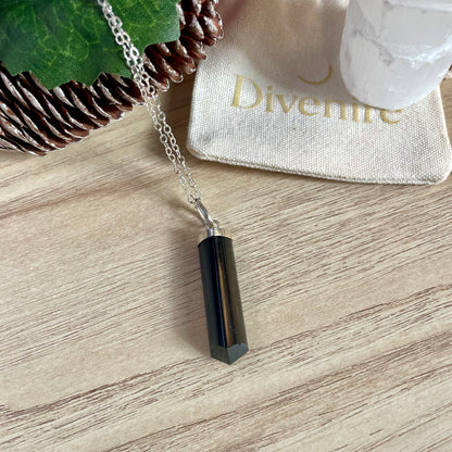 Colgante de Turmalina Negra | Amuleto de Protección y Energía