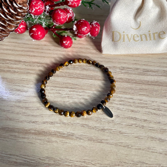 Pulsera Ojo de Tigre 2 mm | Fuerza y Empoderamiento – Divenire