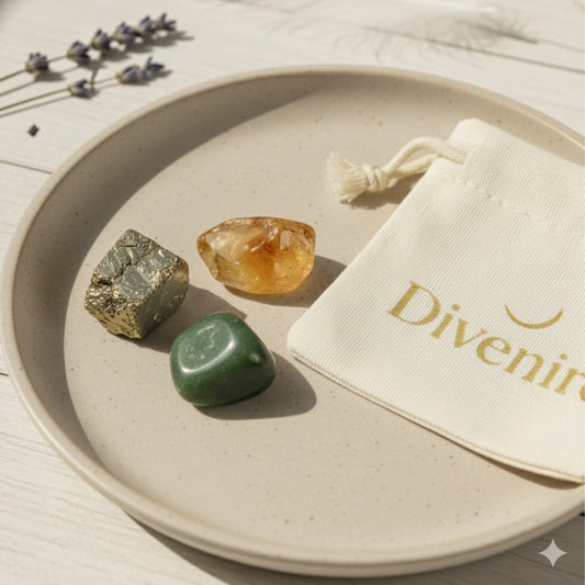 Pack Abundancia y Prosperidad | Piedras Rodadas para atraer dinero y riqueza