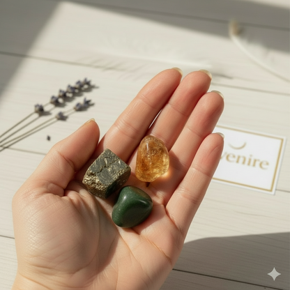 Pack Abundancia y Prosperidad | Piedras Rodadas para atraer dinero y riqueza