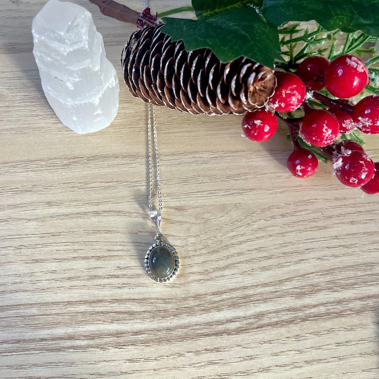 Colgante de Labradorita | Plata 925 | Estoy Creciendo – Divenire