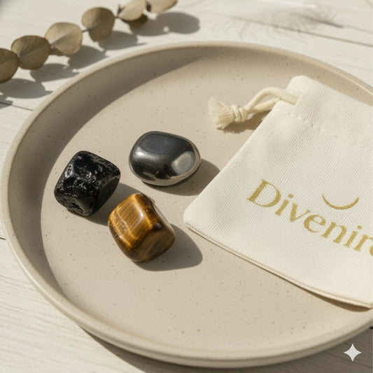 Pack Protección y Limpieza | Piedras Rodadas para protegerte de las malas energías